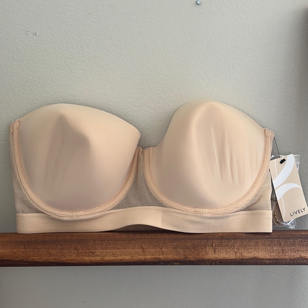 Lively strapless bra